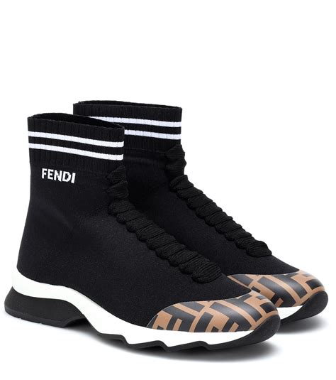 used fendi sock sneakers|fendi sock sneakers women's.